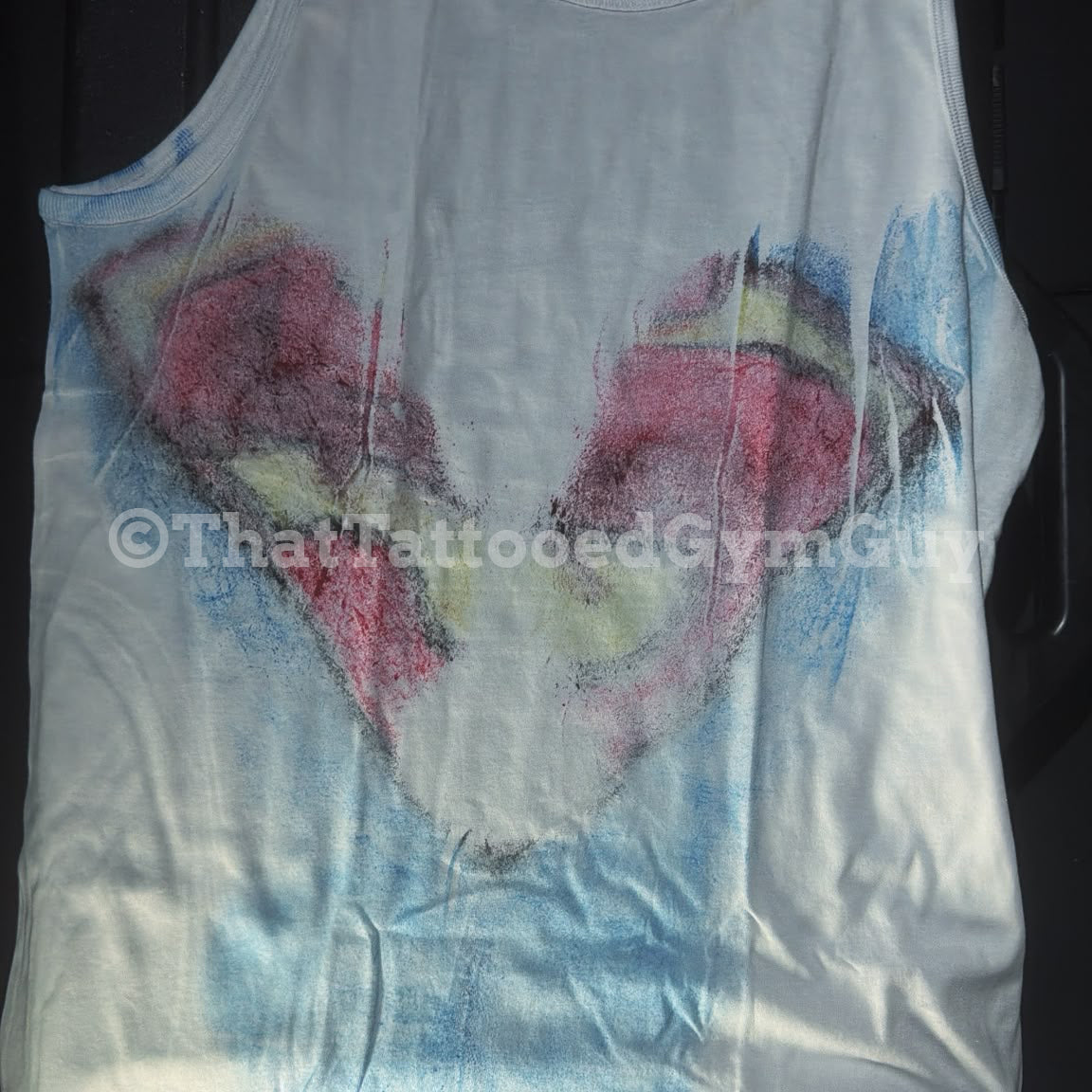 Vest Superman print live show 22/10/26